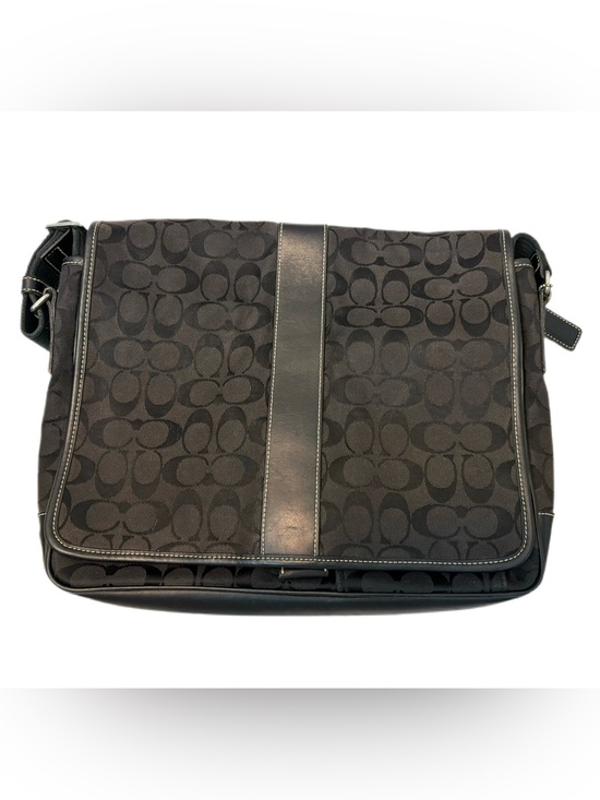 Coach Handbags - Coach 2001 Transatlantic Black Field Messenger Bag C1R-5229